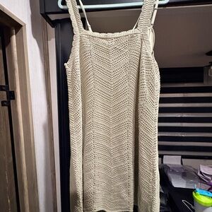 GreenKnit Sleeveless Dress